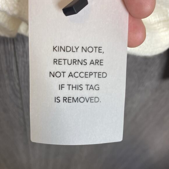 NWT EAVES Karina Sweater in Ivory Women's XS - Picture 7 of 12